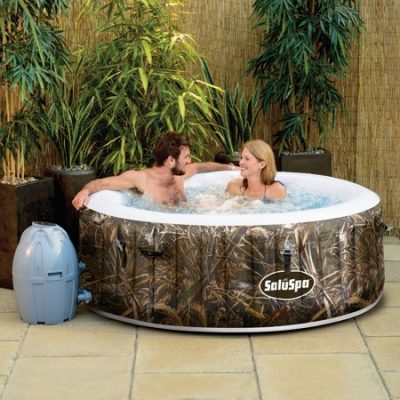 Walmart – SaluSpa Realtree MAX-5 AirJet 4-Person Portable Inflatable Hot Tub  Only $319.00 (Reg $399.00) + Free 2-Day Shipping