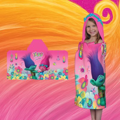 Walmart – Dream Works’ Trolls Hug Time Kids Hooded Bath Towel Only $12.88 (Reg $15.46) + Free Store Pickup