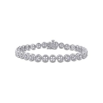 Walmart – Miabella 1 Cttw Diamond Sterling Silver Tennis Bracelet, 7″ Only $199.99 (Reg $257.99) + Free Shipping