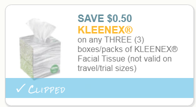 Kleenex Facial Tissue Only 77¢ Each At Winn Dixie With Printable Coupon – Print It Now!