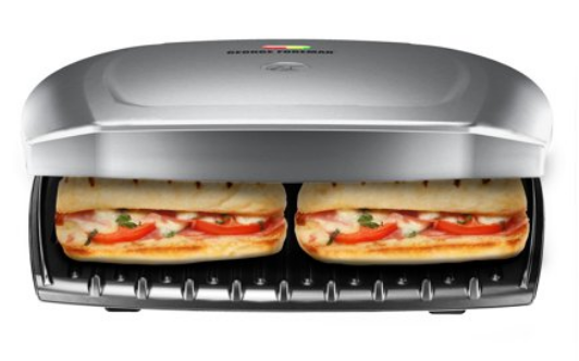 Walmart.com – George Foreman 9-Serving Electric Indoor Grill and Panini Press For Only $19.99 (Reg $52) + Free Store Pickup!