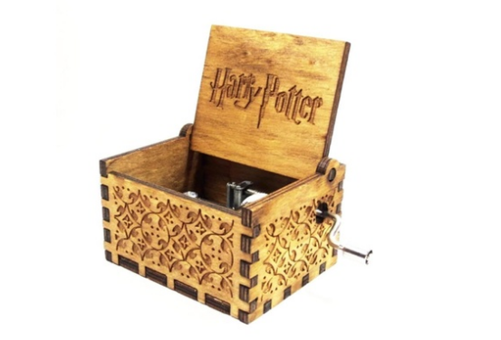 Harry Potter Engraved Wooden Music Box Only $8.99 (Reg $35.00) + $2.99 Shipping!