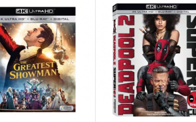 Target.com – The Greatest Showman, Jurassic World, DeadPool 2 And More 4K UHD Blu-ray Only $9 (Regularly $25) + Free Shipping!