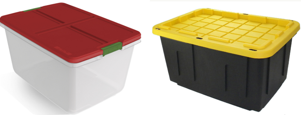 Lowes.com – Hefty 66-Quart Holiday Tote OR Commander 27-Gallon Tote With Lid Only $6.98, Reg $12 + Free Store Pickup!