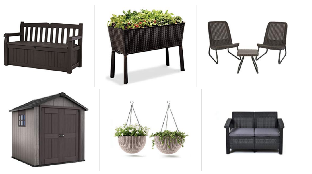 Amazon – Save up to 60% on Keter’s Gardening & Outdoor Furniture Selection + Free Shipping (Today Only)