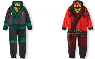 Walmart – LEGO Boy’s Hooded Lego Ninjago Union Suit Onesie Pajama Sleep Set Only $13.50 (Reg $16.88) + Free Store Pickup