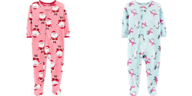 Walmart – Child of Mine by Carter’s Christmas Microfleece Footed Blanket Sleeper  Only $7.00 (Reg $7.44) + Free Store Pickup