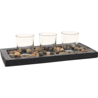 Walmart – Mainstays Stone Tea Light Candle Garden With 3 Glass Tea Light Candle Holders Only $5.26 (Reg $7.88) + Free Store Pickup