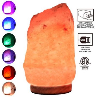 Walmart – Himalayan Glow Multicolor USB Salt Lamp Only $18.12 (Reg $20.00) + Free Store Pickup