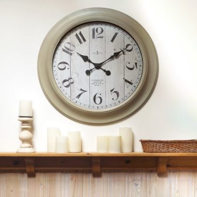 Walmart – Better Home & Gardens Oversized 28 Inch Wall Clock Only $14.99 (Reg $39.87) + Free Store Pickup