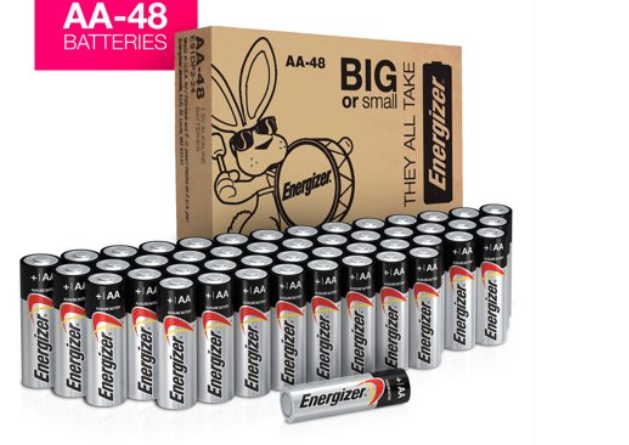 Walmart – Energizer Max Powerseal Alkaline AA Batteries, 48 Pack Only $13.99, Reg $24.99 + Free Store Pickup!