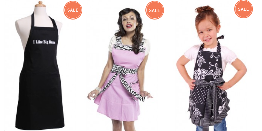 HURRY!! Flirty Aprons – ALL Aprons Only $10 + FREE SHIPPING!