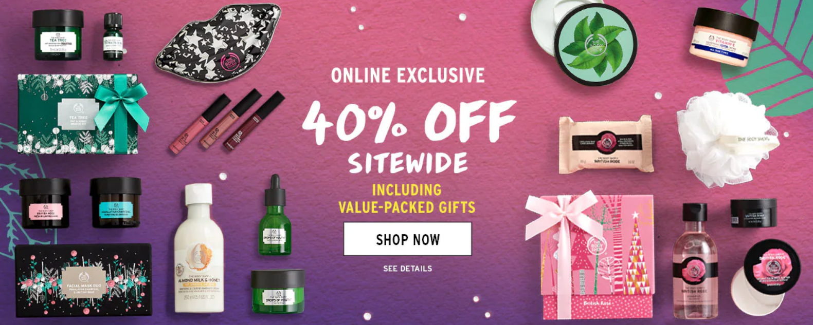 The Body Shop – 50% Off Bath and Body – 40% Off Sitewide + Free Shipping + Full-Size Body Butters & Scrubs Only $5, Reg $21