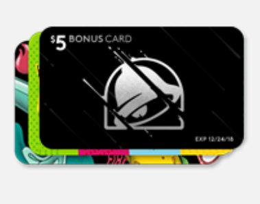 $10 Taco Bell eGift Card + $5 Bonus Card For Only $10 ( That’s $5 In FREE Food)