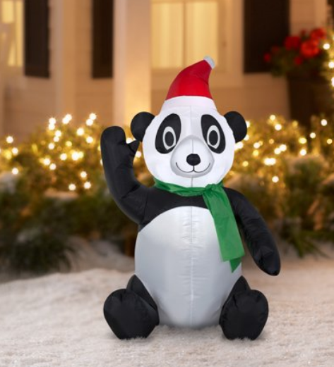 Walmart.com – Airblown Inflatable Panda, 3.5′ Tall Only $5.99, Reg $14.97 + Free Store Pickup!