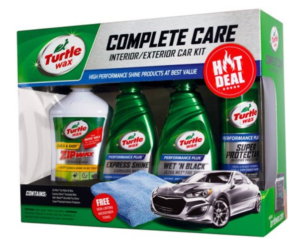 Walmart.com – Turtle Wax Car Care Kit Only $10, Reg $24.97 + Free Store Pickup!