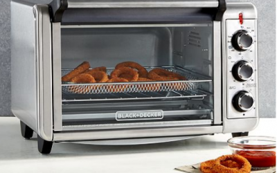 Macys.com – TODAY ONLY! Black & Decker Air Fryer Toaster Oven Only $59.99, Reg $99.99 + Free Shipping!