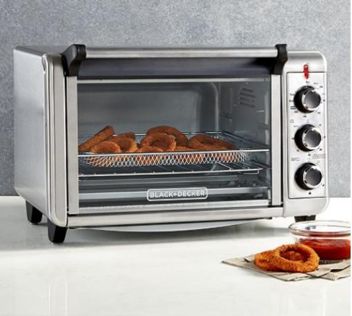 Macys.com – TODAY ONLY! Black & Decker Air Fryer Toaster Oven Only $59.99, Reg $99.99 + Free Shipping!