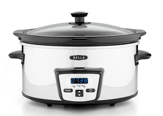 Macy’s.com – TODAY ONLY! Bella 5 Qt. Programmable Stainless Steel Slow Cooker Only $19.99, Reg $44.99 + Free Store Pickup!