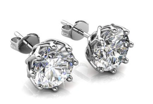 Walmart.com – Cate & Chloe Eden Pure 18k White Gold Earrings Only $19.99, Reg $119.00 + Free Shipping!