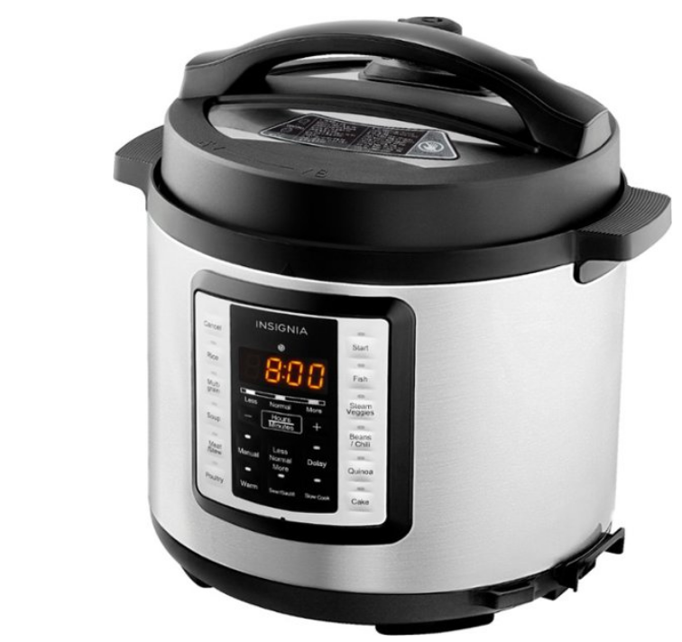 Bestbuy.com – Insignia 6 Quart Multi-Function Pressure Cooker (Stainless Steel) Only $29.99, Reg $99.99 + Free Shipping!