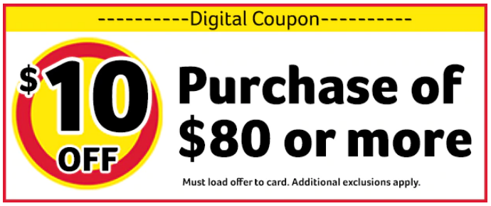 Winn Dixie – Online Exclusive Coupon – Save $10 On $80 Purchase!