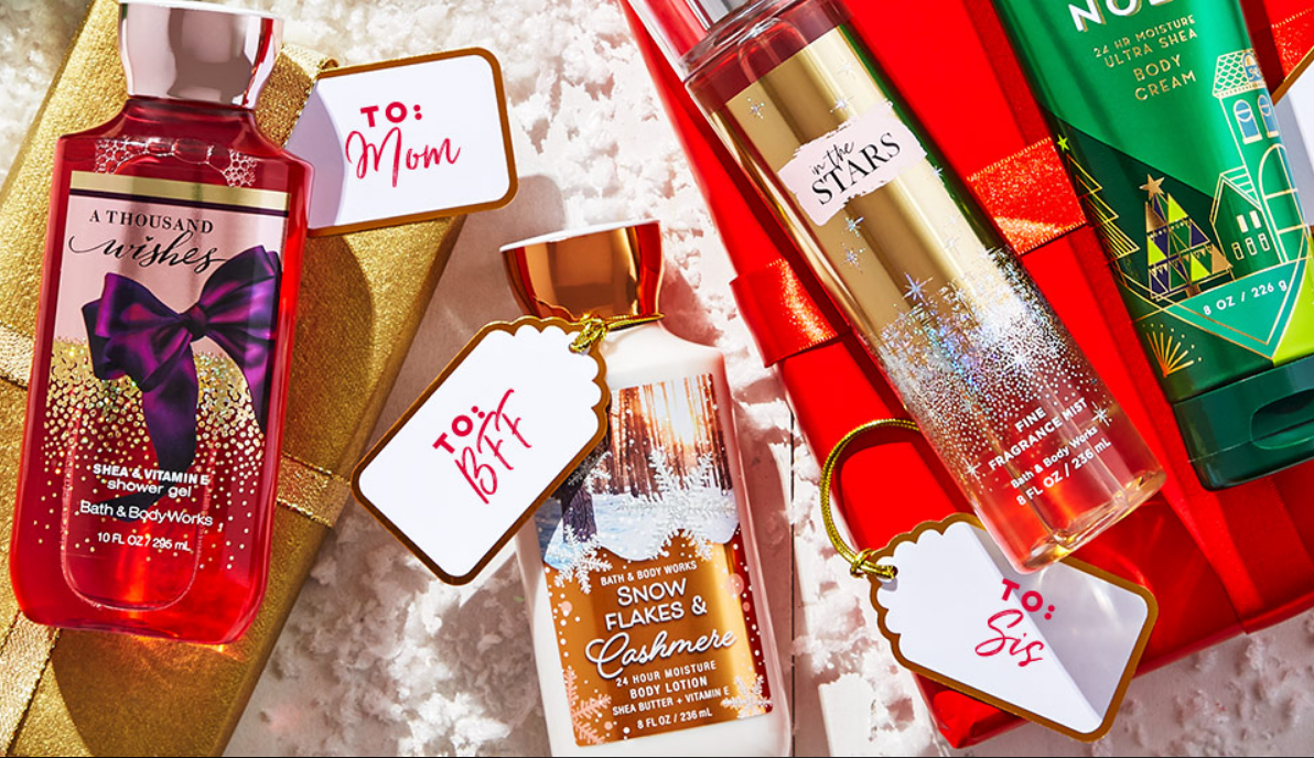 Bath & Body Works – Buy 3 Select Body Care Items & Get 4 Free