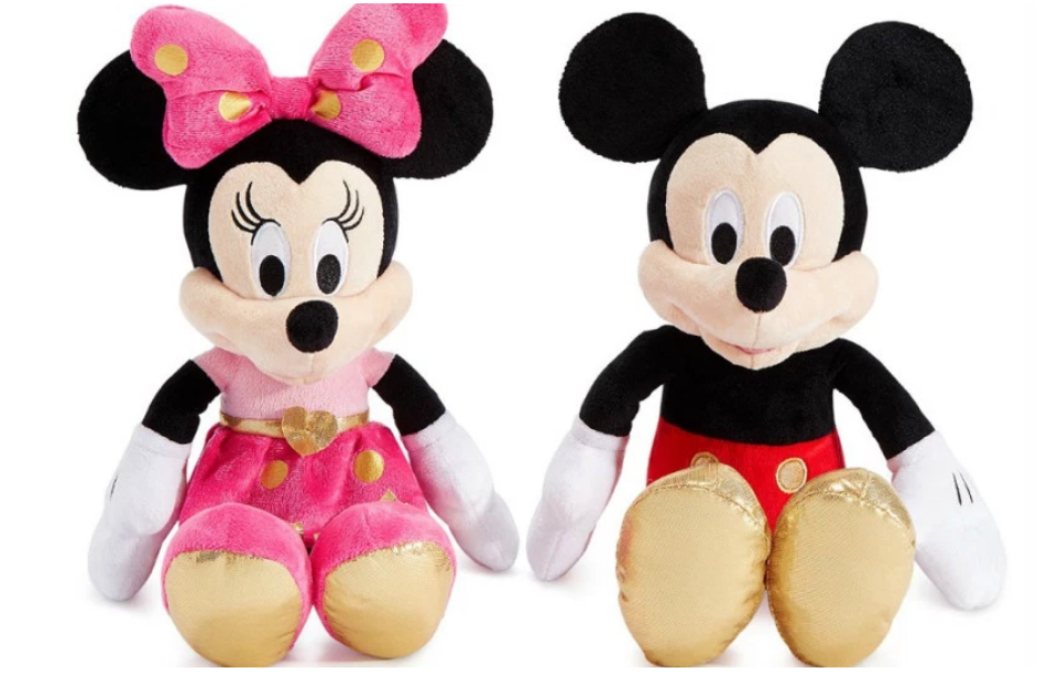 Macys.com – Disney Mickey or Minnie Mouse 16″ Plush Only $7.99, Reg $30 + Free Store Pickup!