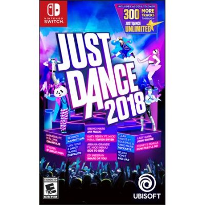 Walmart – Just Dance 2018 Ubisoft Nintendo Switch Only $32.40 (Reg $59.88) + Free Store Pickup