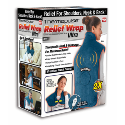 Walmart – NEW! Relief Wrap ULTRA, Heat and Massage Therapy Wrap Only $44.88 (Reg $59.88) + Free 2-Day Shipping