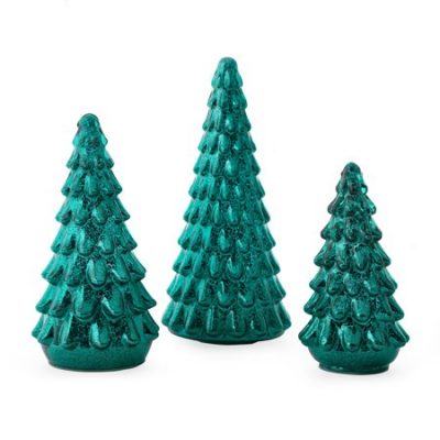 Walmart – Belham Living Christmas Trees Mercury Glass Set of 3 Only $9.99 (Reg $44.50) + Free Store Pickup