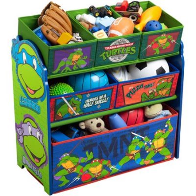 Walmart – Teenage Mutant Ninja Turtles Multi-Bin Toy Organizer by Delta Children Only $26.00 (Reg $35.99) + Free Store Pickup