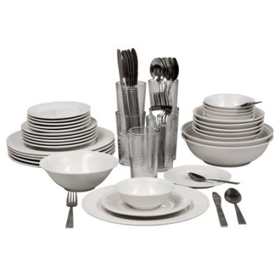 Walmart – 10 Strawberry Street Nova White Round 62-Piece Dinnerware Set Only $49.99 (Reg $69.99) + Free Shipping