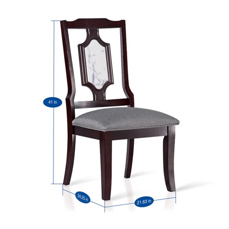 Walmart – GranRest Marble & Wood-Seat Side Chair Set Only $159.00 (Reg $229.00) + Free Shipping