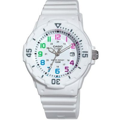 Walmart – Casio Women’s Diver White Resin Strap and Multi-Colored Numerals Watch Only $23.92 (Reg $29.95) + Free Store Pickup