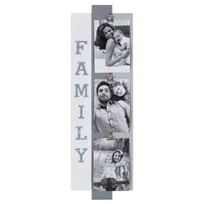 Walmart – Better Homes & Gardens 7″ x 22″ Family Clip Collage Only $12.00 (Reg $24.87) + Free Store Pickup