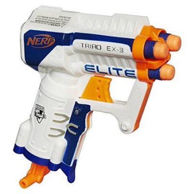 Walmart – Nerf N-strike Elite Triad Ex-3 Only $7.98 (Reg $9.99) + Free Store Pickup