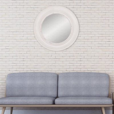 Walmart – Patton Wall Decor 30″ Distressed White Round Port Hole Wall Accent Mirror Only $19.35 (Reg $29.43) + Free Store Pickup