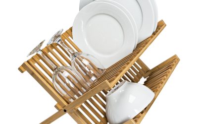 Walmart – Honey Can Do 2-Tier Bamboo Dish Drying Rack Only $16.78 (Reg $20.98) + Free Store Pickup