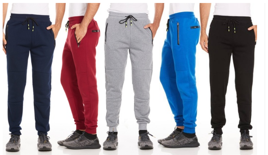 LivingSocial.com – Vertical Sport Men’s Tech Fleece Joggers w/ Waterproof Zipper (Sizes S-5XL) Only $9.99, Reg $34.99