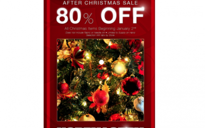 Hobby Lobby – Up to 90% Off Christmas Clearance In-Store & Online