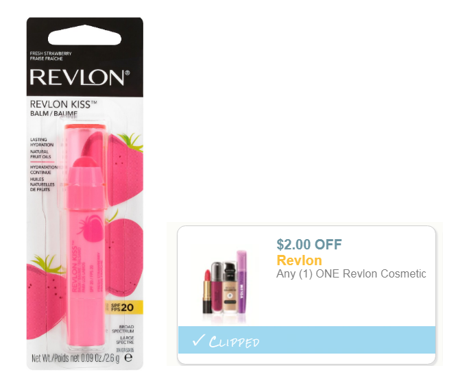 Target – Fresh Strawberry Revlon Kiss Lip Balm Only 77¢ After Printable Coupon (PRINT IT NOW!)