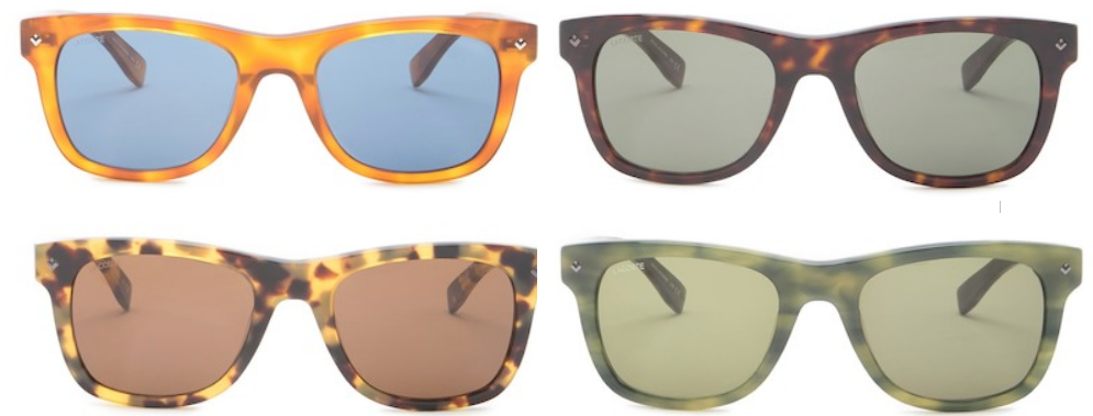 Lacoste 52mm Square Sunglasses $29.97, Reg $196.00