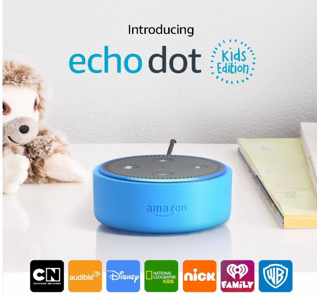 Echo Dot Kids Edition Only $39.99, Reg $69.99 + Free Shipping! Plus FREE 1 year Amazon FreeTime Unlimited Membership