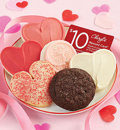 Cheryl’s 6 Cookie Sampler + $10 Reward Card Only $9.99 Delivered (Order Now for Valentine’s Day)