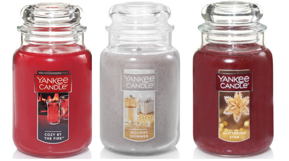 Yankee Candle – Large Jar Candles Only $7.38, Reg $29.50 (75% Off)