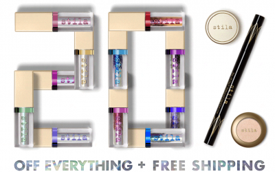 Stila Cosmetics – Up to 65% Off + FREE Shipping! Aura Alight Glitter & Glow Set Only $21.60, Reg $45