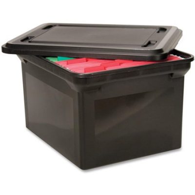 Walmart – Advantus File Tote Storage Box w/Lid Legal/Letter Plastic Only $17.46 (Reg $18.70) + Free Store Pickup