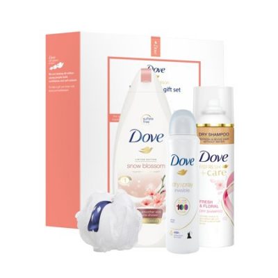 Walmart – Dove 4-Pc Beauty Lover Gift Set  Only $14.88 (Reg $17.99) + Free Store Pickup