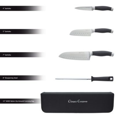 Walmart – Professional Chef 5 Piece Knife Set Only $15.99 (Reg $23.16) + Free Store Pickup